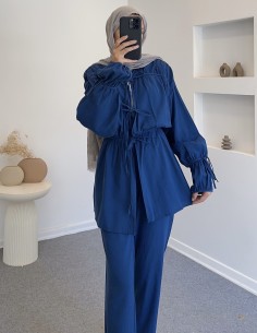 028 bağlamalı takım - lacivert 2