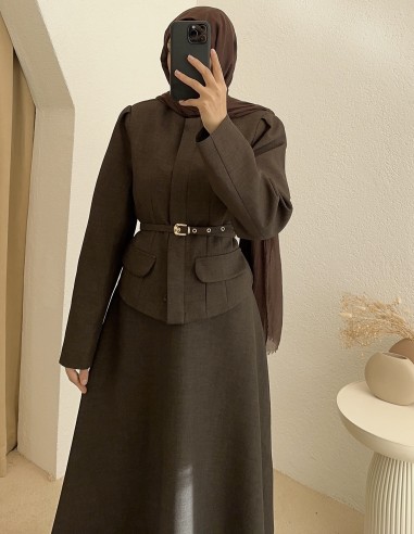 3197 luis takım - kahverengi