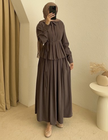 1103Y ranet pileli takım - mürdüm