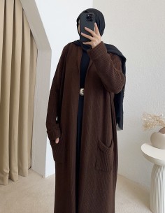 4747 uzun triko hırka -... 2