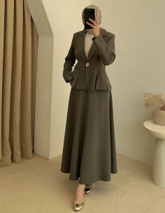 2981 ceket takım - yeşil