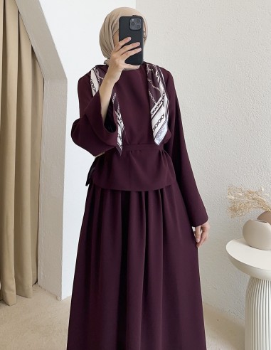 1186 lara takım -mürdüm