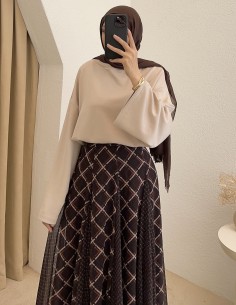 5258 oysho üst giyim - Bej