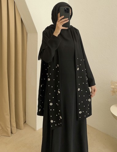 539 nora elbise - siyah