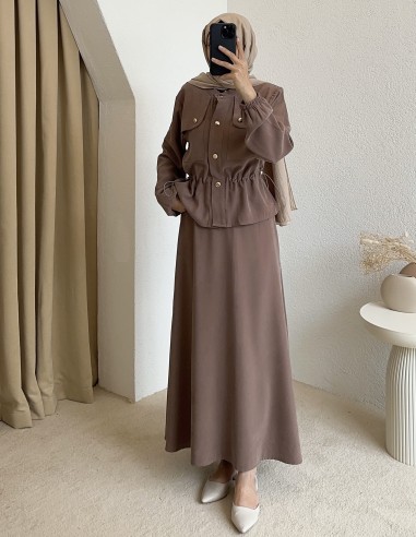 3038 lia takım - sütlü kahve