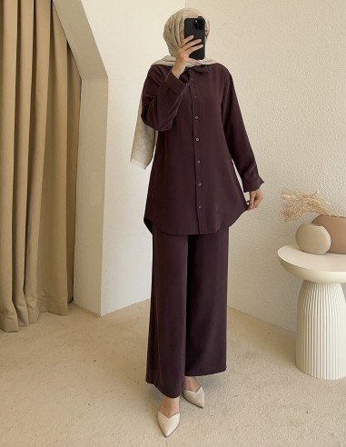 7768 Fulya takım - mürdüm