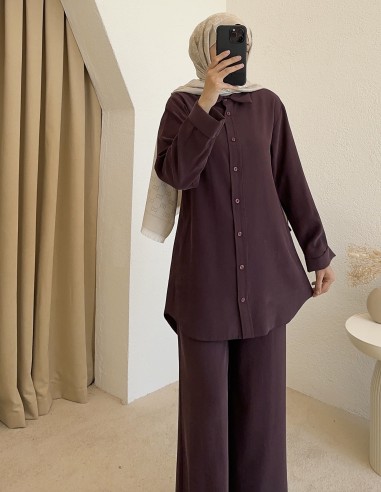 7768 Fulya takım - mürdüm