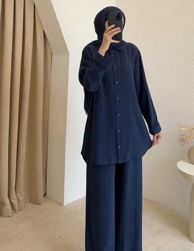 7768 Fulya takım - Lacivert