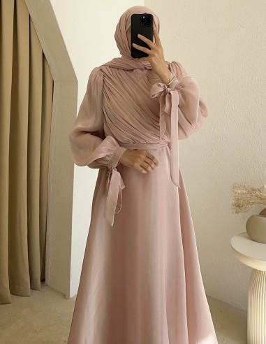 3023 hümay abiye - pembe