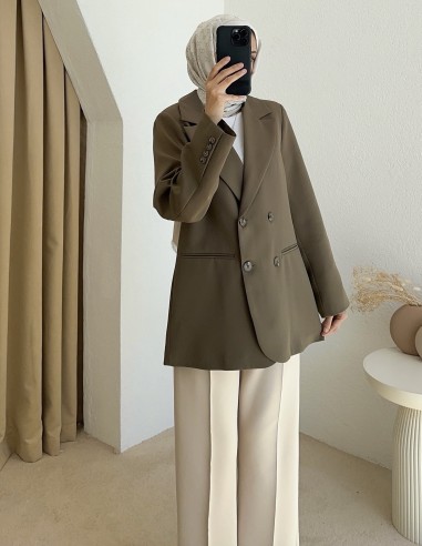 26133 blazer ceket - yeşil