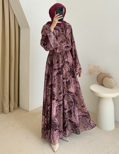 8420 eliora elbise - pembe