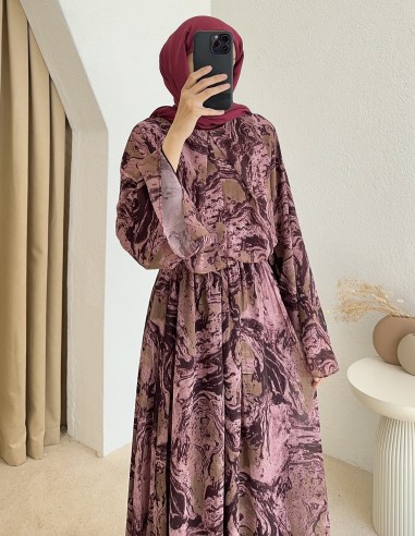 8420 eliora elbise - pembe