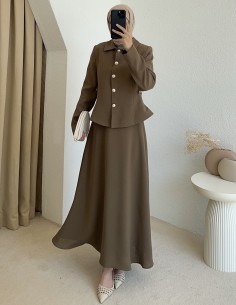3009 ceket takım - yeşil