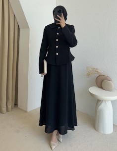 3009 ceket takım - Siyah