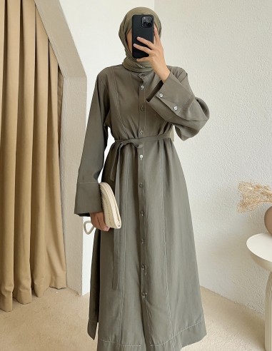 1257 tunik - yeşil