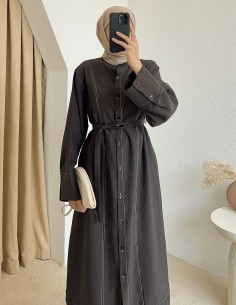1257 tunik - Kahverengi 2