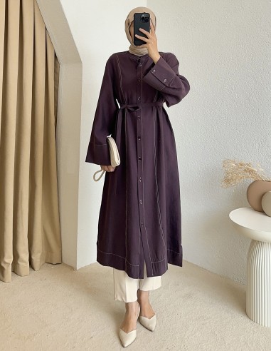 1257 tunik - Mürdüm