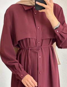 5026 tunik - mürdüm 2
