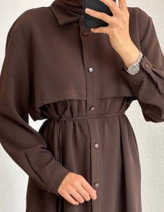 5026 tunik - Kahverengi 2