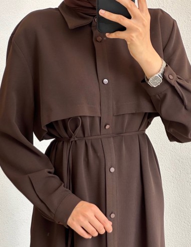 5026 tunik - Kahverengi