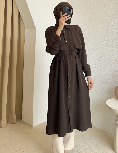 5026 tunik - Kahverengi