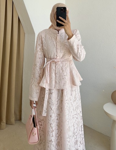 7348 amber takım - Pembe