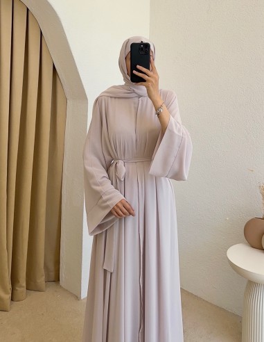 51069 şallı abaya - bej