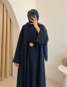 537 kemerli ikili abaya -... 2