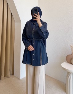 Hy25075 tencel tunik -...