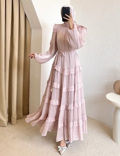 1613 peri elbise - Pudra pembe