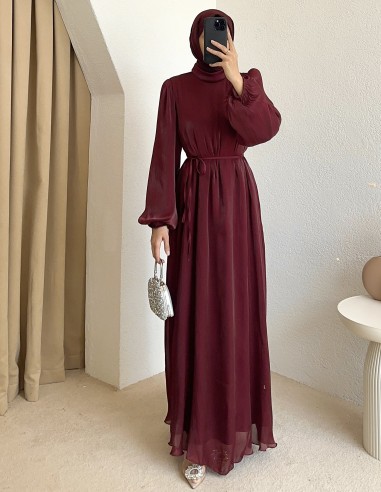 4619 abiye - bordo
