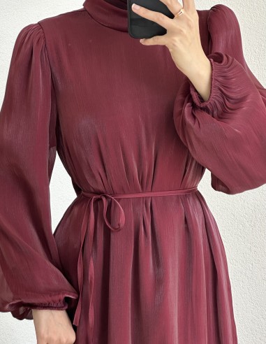 4619 abiye - bordo
