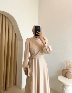 4896 alina abiye - bej 2
