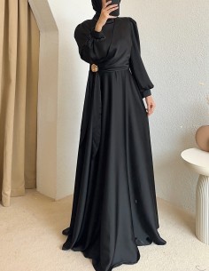 4896 alina abiye - siyah