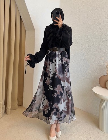 9044 elfida takım -Siyah