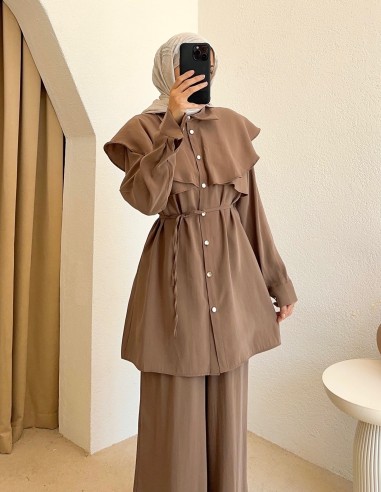 40725 pelerinli takım - camel