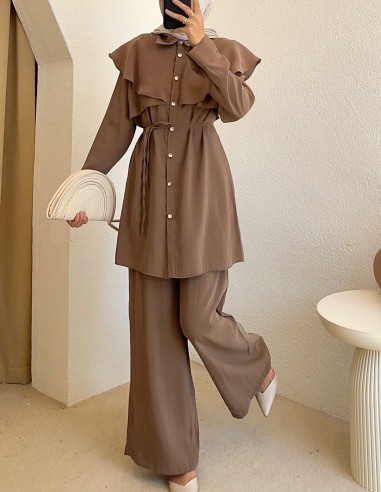 40725 pelerinli takım - camel
