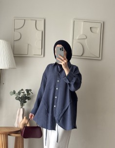 6215 Tencel salaş tunik... 2
