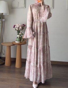 1659 miamore elbise - pembe