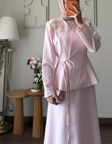 7298 mirela takım - pembe