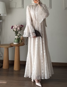 1653 lina elbise - taş