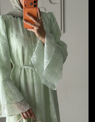 1653 lina elbise - mint